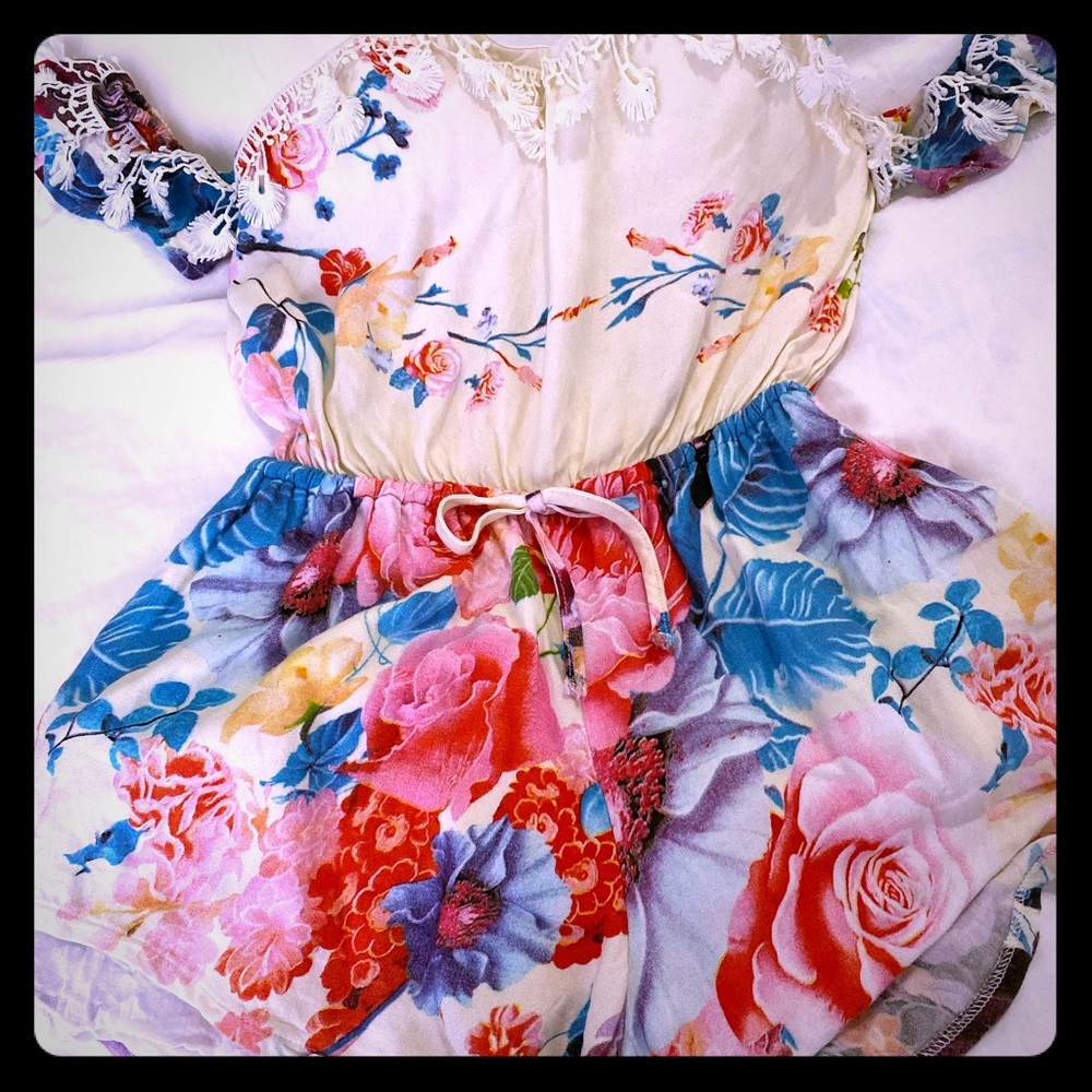 Floral romper